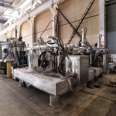 1100rpm 고액 분리 원심분리기 190L 원통형 원심 분리기