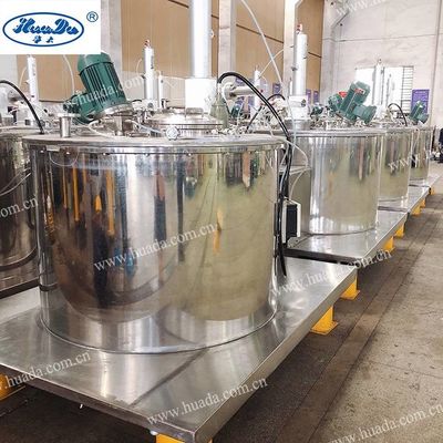 수직 마이닝 집중 스크레이퍼 1250L 고액 분리 원심분리기 800rpm
