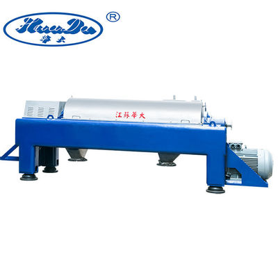 132kW 마개있는 유리병은 1500rpm 머드 드릴링 오일 슬러지를 원심기로 분리합니다